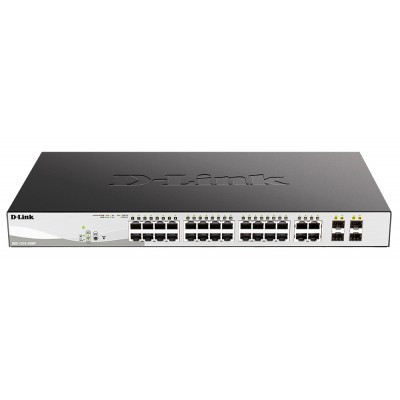 Коммутатор управляемый D-link DGS-1210-28P/F2A Коммутатор управляемый D-link DGS-1210-28P/F2A