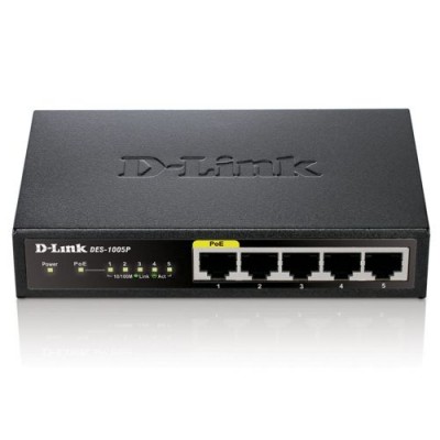Коммутатор PoE D-link DES-1005P Коммутатор PoE D-link DES-1005P