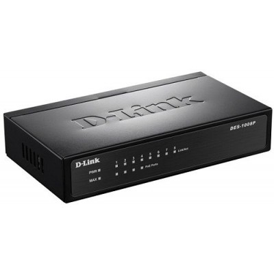 Коммутатор PoE D-link DES-1008P/C1A Коммутатор PoE D-link DES-1008P/C1A