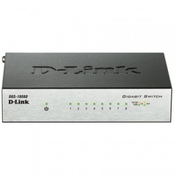 Коммутатор неуправляемый D-link DGS-1008D/J2A