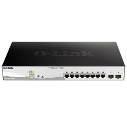 Коммутатор управляемый D-link DGS-1210-10MP/FL