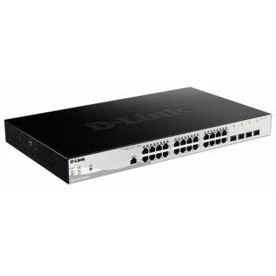 Коммутатор PoE D-link DGS-1210-28MP/ME/B1A