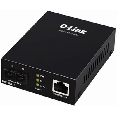 Медиа-конвертер D-link DMC-G02SC/A1A Медиа-конвертер D-link DMC-G02SC/A1A